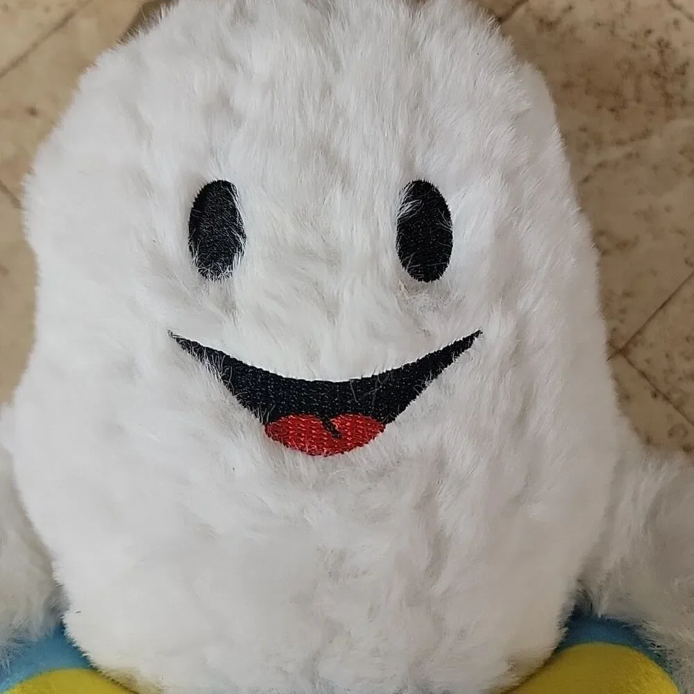 Ghost Floaty Plush Dog Toy Summerween Spooky Summer Pally Paws Squeaker Boy